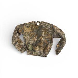 Vintage 1900s Camouflage Sweatshirt toddler size 10-12